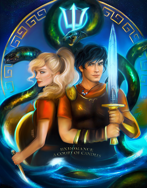 Art Print - Percy & Annabeth - ACOC Exclusive