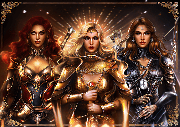Art Print - Fae Queens by BxRomance