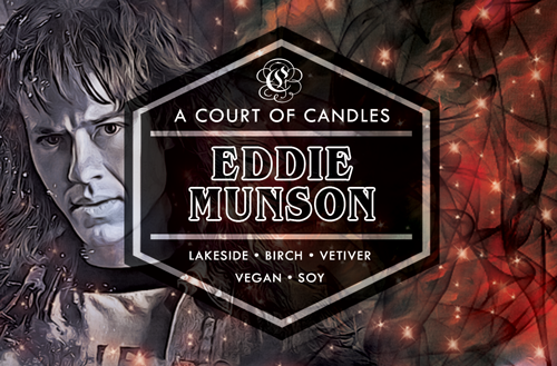 Eddie Munson - Stranger Things - Soy Candle