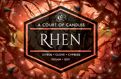 Rhen - Cursebreaker Series - Soy Candle