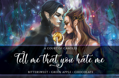 Tell Me That You Hate Me - Art Focused Design - Soy Candle
