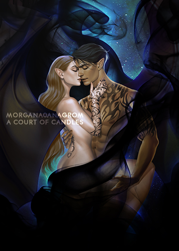Art Print - You're Mine - Feyre & Rhysand - ACOC Exclusive